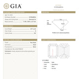 3.01ct 11.85x5.89x4.47mm GIA SI2 H Cut Corner Rectangle Step Cut 26478-01