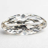 3.72ct 15.88x7.45x4.87mm GIA VVS1 K Modern Antique Moval Brilliant 22625-01