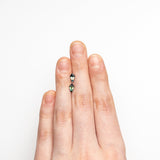 0.78cttw 2pc 6.29x3.90x2.39mm 6.33x3.90x2.25mm Pentagon Step Cut Sapphire Matching Pair 22768-26