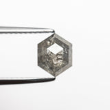 1.03ct 7.61x5.98x2.64mm Hexagon Rosecut 23176-07