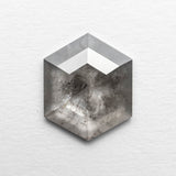 1.40ct 9.41x7.80x2.08mm Hexagon Rosecut 23176-21    