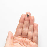 0.80ct 6.95x4.51x2.60mm Half Moon Rosecut 23179-23