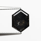 2.30ct 9.43x6.97x3.96mm Hexagon Double Cut 23186-10