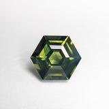 1.70ct 7.95x6.91x4.19mm Hexagon Step Cut Sapphire 23486-01