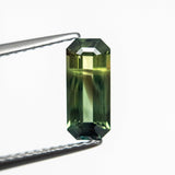 1.37ct 9.65x4.23x3.06mm Cut Corner Rectangle Step Cut Sapphire 23491-04