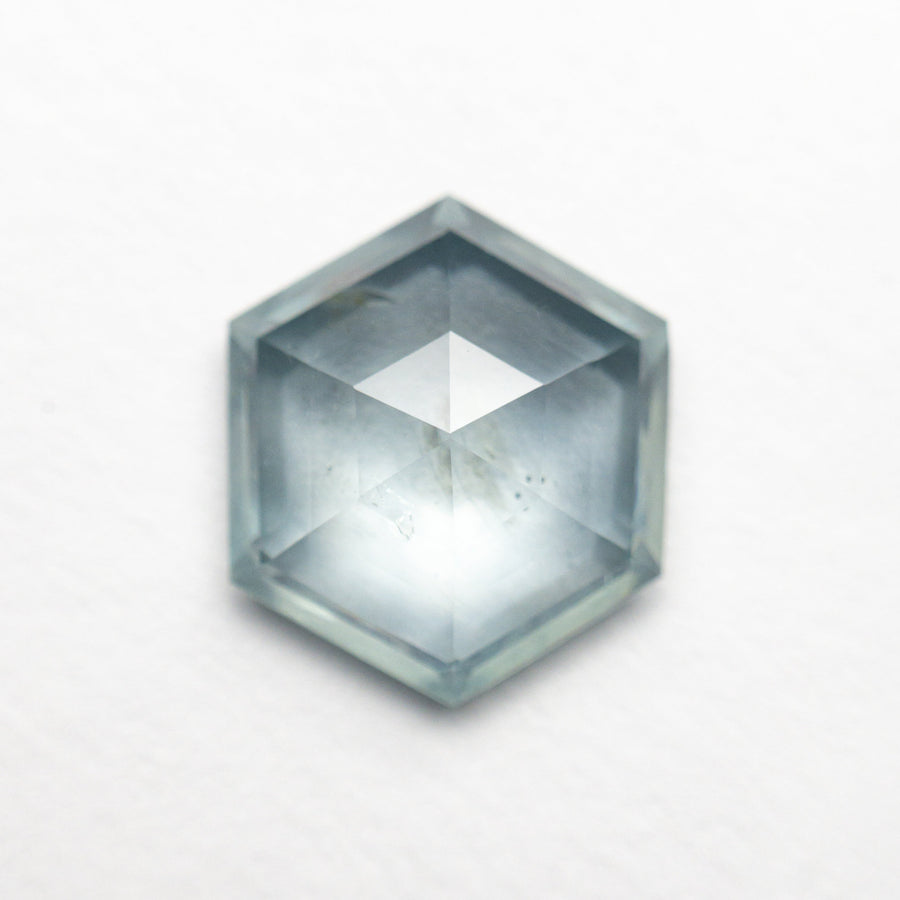 2.76ct 9.98x8.69x3.89mm Hexagon Double Cut Sapphire 23695-08