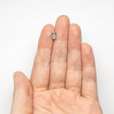 1.02ct 6.43x4.23x3.80mm Cut Corner Rectangle Step Cut Sapphire 23700-23