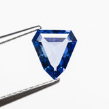 0.82ct 7.30x6.65x2.47mm Shield Step Cut Sapphire 23735-01