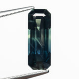 2.96ct 12.94x4.92x4.84mm Cut Corner Rectangle Step Cut Sapphire 23817-05