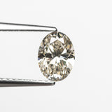 1.03ct 7.42x5.68x3.65mm GIA VVS2 Fancy Yellow-Brown Oval Brilliant 23827-01
