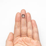 2.59ct 7.87x7.50x4.51mm Cut Corner Square Step Cut 23834-10