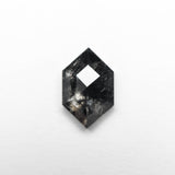 1.17ct 8.99x5.74x2.57mm Hexagon Rosecut 23835-07