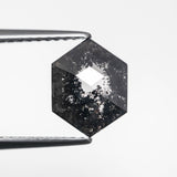 1.58ct 9.22x6.99x2.86mm Hexagon Rosecut 23835-09