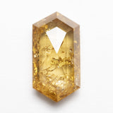 3.91ct 14.03x7.38x3.76mm Hexagon Step Cut 23865-01