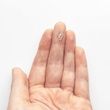 1.01ct 10.09x6.54x2.80mm Kite Rosecut 23884-01
