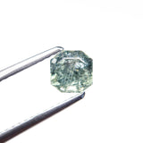 0.87ct 5.05x4.99x3.84mm Cut Corner Square Step Cut Sapphire 23903-19