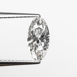 1.01ct 9.63x4.77x3.09mm SI2/SI3 G Moval Brilliant 23919-01