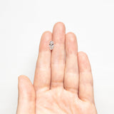 1.01ct 9.63x4.77x3.09mm SI2/SI3 G Moval Brilliant 23919-01
