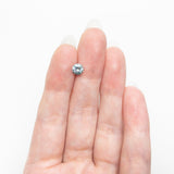 0.67ct 5.43x5.40x3.27mm Round Brilliant Sapphire 25400-01