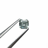 0.31ct 3.80x3.78x2.41mm Cut Corner Rectangle Step Cut Sapphire 25447-01