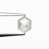 0.66ct 6.84x5.46x2.11mm Hexagon Rosecut 25457-16