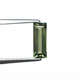 0.85ct 8.45x3.22x2.61mm Rectangle Step Cut Sapphire 25740-03