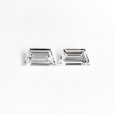 0.27cttw 2pc 5.00x2.55x1.19mm 5.10x2.50x1.36mm VS G-H Trapezoid Matching Pair 25795-01