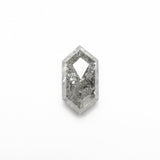 1.11ct 8.37x4.47x3.22mm Hexagon Rosecut 25810-18