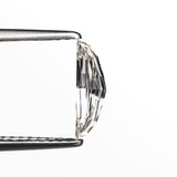 0.60cttw 2pc 9.66x2.85x1.41mm 9.80x2.91x1.55mm VS H Epaulette Step Cut Matching Pair 26751-01