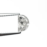 0.69ct 6.88x4.41x2.67mm Half Moon Double Cut 🇨🇦 26949-01