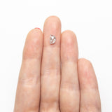 0.69ct 6.88x4.41x2.67mm Half Moon Double Cut 🇨🇦 26949-01