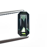 1.38ct 9.66x4.50x3.35mm Cut Corner Rectangle Step Cut Sapphire 27305-01