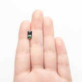 2.18ct 9.85x5.29x4.36mm Rectangle Step Cut Sapphire 27324-01