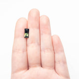 3.22ct 11.51x5.57x5.02mm Rectangle Step Cut Sapphire 27325-01