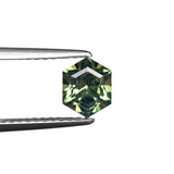 0.79ct 6.32x5.07x3.42mm Hexagon Step Cut Sapphire 27336-02