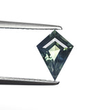 0.88ct 8.23x5.55x3.22mm Kite Step Cut Sapphire 27336-25