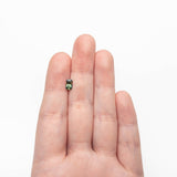 0.80ct 6.94x4.16x3.15mm Cut Corner Rectangle Step Cut Sapphire 27336-35