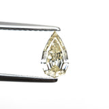 0.63ct 7.73x4.57x2.65mm VS2 C4 Geo Pear Step Cut 🇿🇦 27364-21