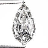 2.19ct 14.71x8.05x3.24mm GIA VS1 F Geo Pear Step Cut 27414-01