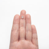1.05ct 6.90x5.41x3.03mm Hexagon Rosecut 27536-23