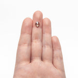 0.79ct 8.51x6.57x1.82mm Lozenge Rosecut 27537-43
