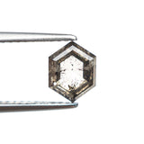 1.27ct 7.46x5.75x3.32mm Hexagon Rosecut 27537-57