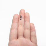 1.46ct 11.89x4.58x3.06mm Half Moon Rosecut 27545-04