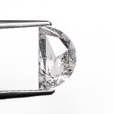 1.27ct 9.52x5.54x2.79mm Half Moon Rosecut 🇨🇦 27582-01