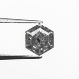 1.26ct 6.83x5.89c4.36mm Hexagon Rosecut 🇨🇦 27607-01