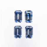 1.84cttw 4pc 5.5x3.5mm Cut Corner Rectangle Step Cut Sapphires 27723-01
