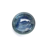 3.97ct 8.88x8.88x5.07mm Round Cabochon Double Cut Sapphire 27739-01