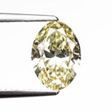 2.17ct 10.38x7.35x4.34mm VS1 Light Yellow Oval Brilliant 🇨🇦 27984-01