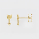 ARROW STUDS | 14K
