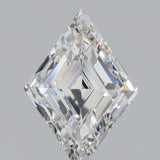 2.01ct | F/VVS2 Lozenge Shape Step Cut Lab Diamond (IGI)